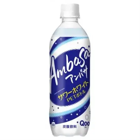 アンバササワーホワイトfromQoo　500mlPET×24本_飲料・ドリンク 炭酸飲料 ジュース _【1411105】