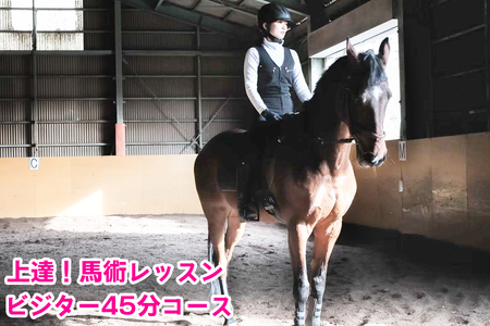 上達！馬術レッスン・ビジター45分コース [0088]