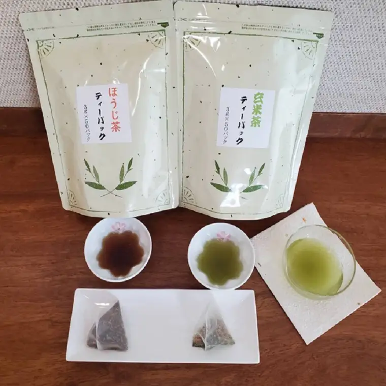S239 野口園 お手軽 ティーパック ほうじ茶 ・ 玄米茶 セット