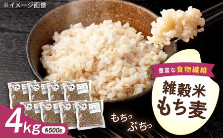 内子町産もち麦4kg BKAD011 もち麦