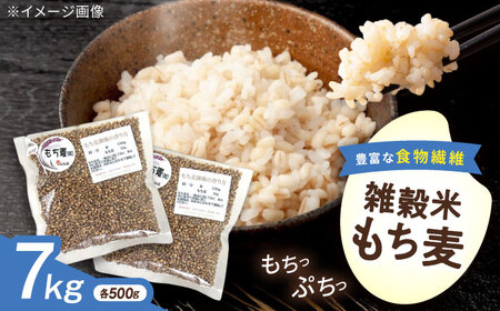 内子町産もち麦7kg BKAD014