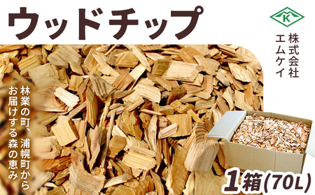 北海道十勝産 天然 ウッドチップ 70L 針葉樹100% 無添加 防腐剤不使用