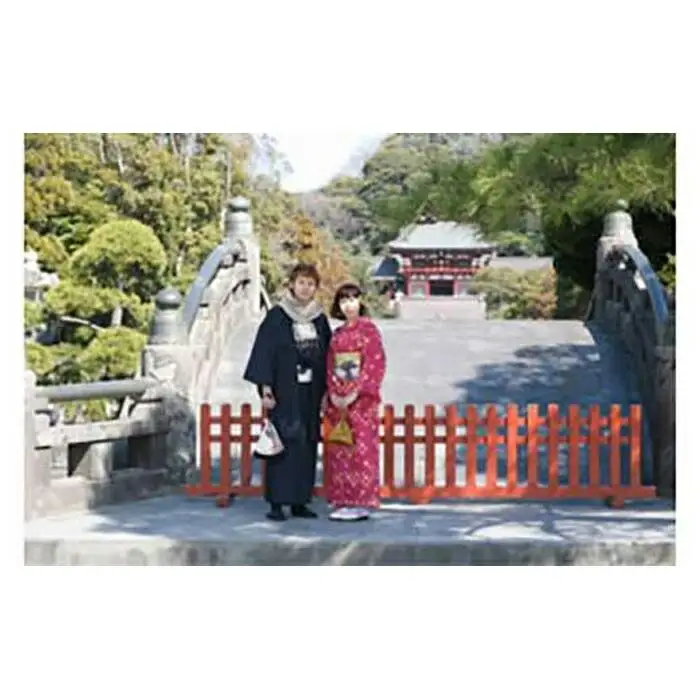 鎌倉で着物の写真撮影を楽しむ。着物レンタル&屋外撮影プラン