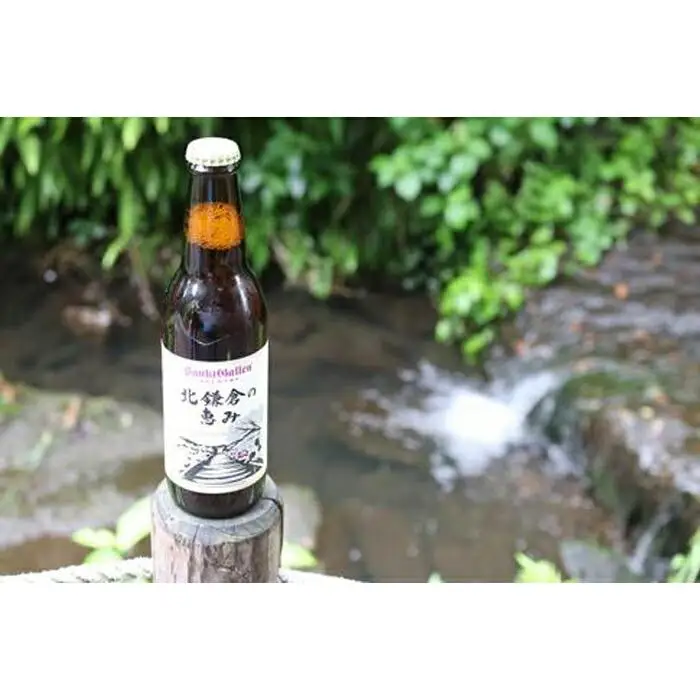 六国見山湧水仕込み地ビール・北鎌倉の恵み（6本入り）
