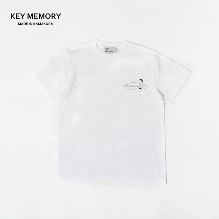 《2》メンズL　サーフTシャツ　WHITE