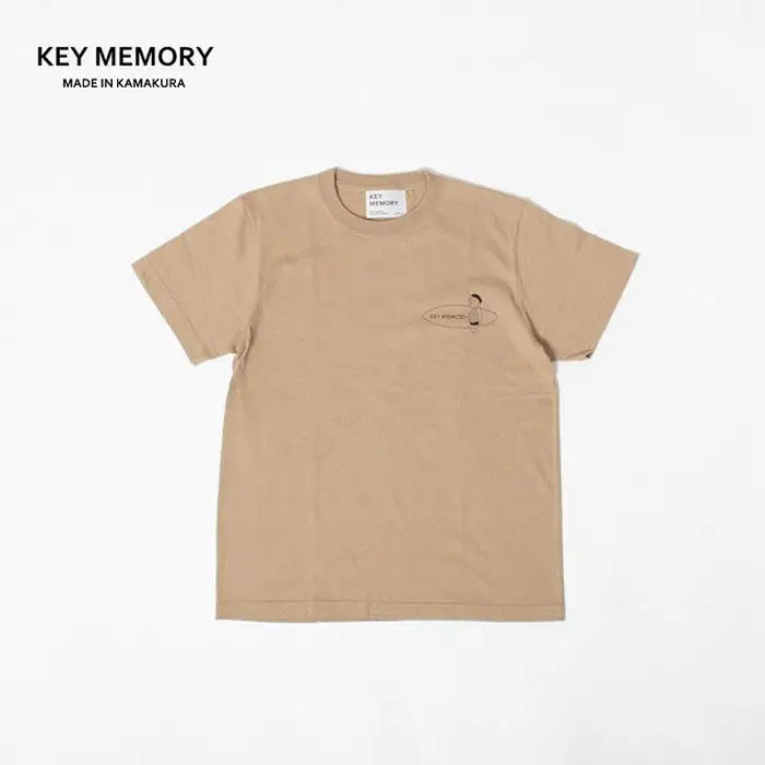 《0》レディースM　サーフTシャツ　BEIGE