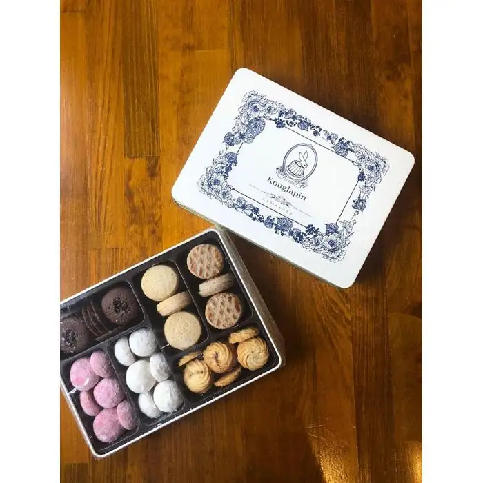 パティスリークグラパンのクッキーアソート缶  | お菓子 人気 洋菓子店 焼き菓子 缶入りクッキー 詰め合わせ おすすめ 手作りスイーツ ギフト プレゼント おしゃれ ティータイム 送料無料 神奈川 鎌倉 クッキー
