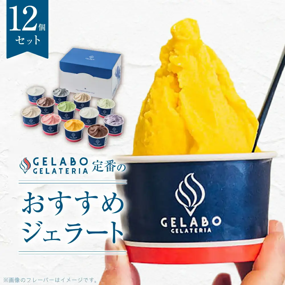 定番のおすすめジェラート12個セット | アイス スイーツ 北海道 札幌市