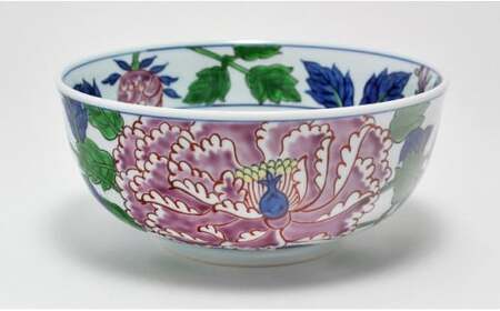 SNT257 極上品 有田焼 松右衛門 作 染錦金彩ラッタン人 南蛮船図火鉢 SNT257 極上品 有田焼 松右衛門 作 染錦金彩ラッタン人 南蛮船図火鉢