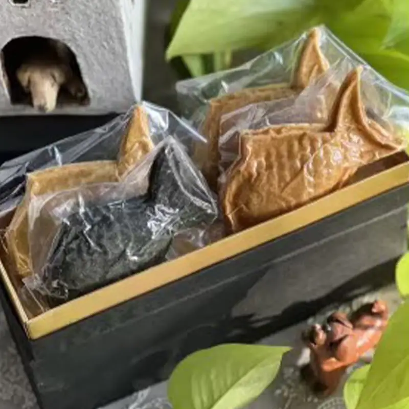 職人のたい焼き4種類詰合せ＜ペットフード＞【ペットフード ペット 動物 犬 餌 エサ 小型犬 愛犬 愛犬家 愛犬用 おやつ デザート 手作り 個包装 健康 おやつ 犬用 ペット用 ご褒美 福岡県 筑前町 ふるさと納税 冷凍 送料無料 CH017】