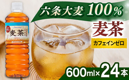 麦茶 600ml × 24本  糸島市 / スターナイン お茶 麦茶 ペットボトル [ARM005]