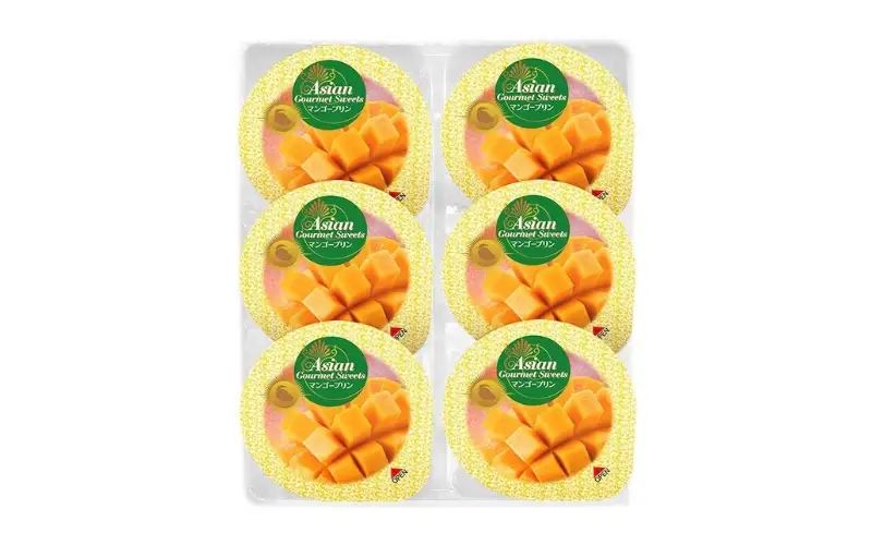 金澤兼六製菓6個マンゴープリンBOX（1箱6個入り×20箱）【cntr0012】