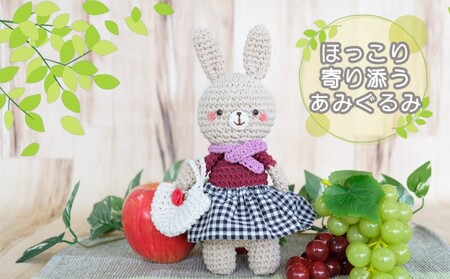 雑貨 ほっこり寄り添う うさぎちゃん あみぐるみ  インテリア ギフト 贈り物 プレゼント 福岡 福岡県 小郡市