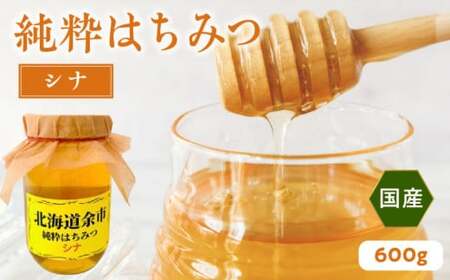 純粋 はちみつ シナ 600g 国産_Y057-0017