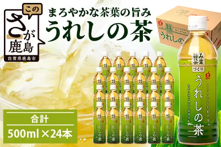 うれしの茶　500mlペットボトル×24本入箱買い緑茶 セット お茶 飲料 緑茶 飲み切りサイズ緑茶 B-664