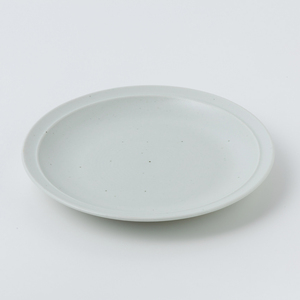 伊万里陶苑　白マット18cm皿（縁付） 070-H974