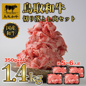 DN-07　鳥取和牛 切り落とし肉セット約1.4kg
