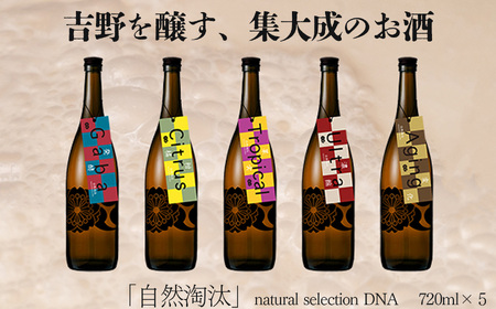 自然淘汰 natural selection DNA 5種セット《美吉野醸造株式会社》
