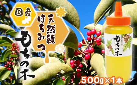 はちみつ 福岡県 筑後地方特産 国産 天然 純はちみつ もちのき 500g ハチミツ 蜂蜜 