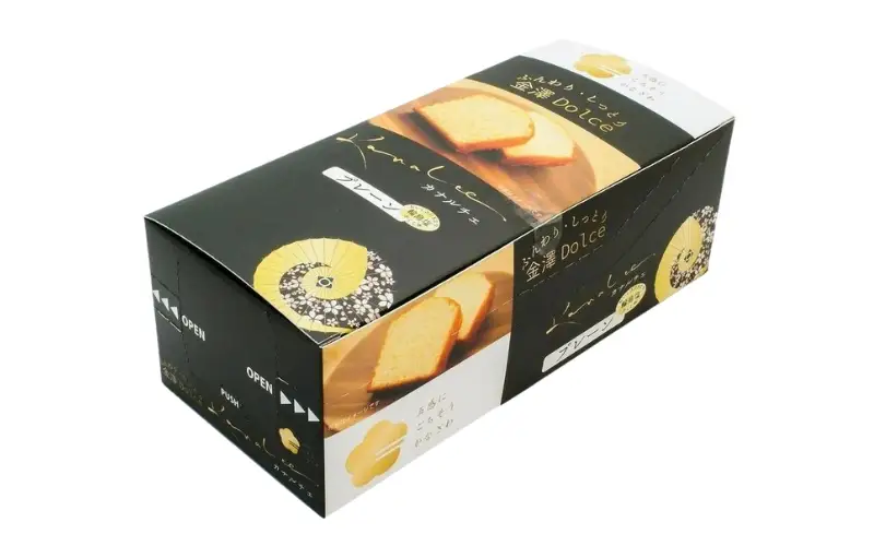 金澤兼六製菓カナルチェプレーンケーキ3ケース（10個入/箱×6箱×3ケース）【cntr0001-3】
