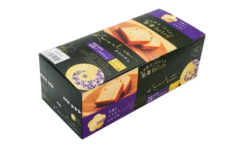 金澤兼六製菓カナルチェ金澤アールグレイケーキ1ケース（10個入/箱×6箱×1ケース）【cntr0002-1】