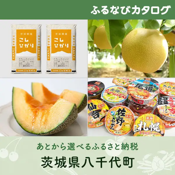 【有効期限なし！後からゆっくり特産品を選べる】茨城県八千代町カタログポイント