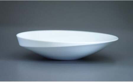 中仙窯 有田焼 白磁鉢 （中尾純作） A55-79