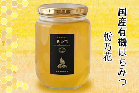国産有機はちみつ 栃の花 850g×1本｜蜂蜜 ハチミツ オーガニック [0587]