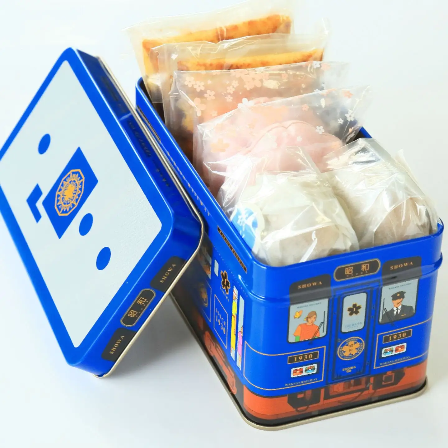 260．和菓子詰め合わせ（若桜鉄道　列車缶セット）