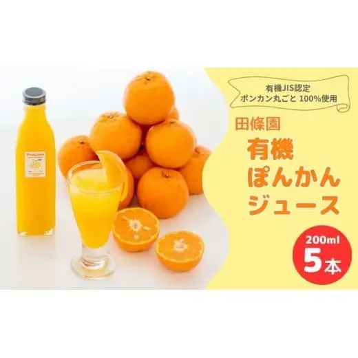 【 ぽんかん 】 ぽんかんジュース5本