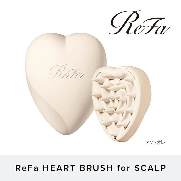 【マットオレ】ReFa HEART BRUSH for SCALP 美容 リファ ハートブラシ ヘアケア 人気 ブラシ