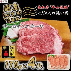 牛肉 サーロインステーキ 170g×4枚 知多牛響 ステーキ