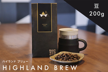 橋本焙煎所オリジナル焙煎 コーヒー ハイランドブリュー　豆 IT-008