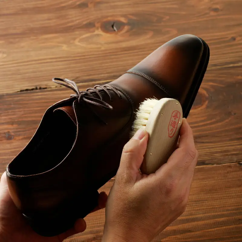 〈伝統工芸〉小型ブラシ(皮革用)_0164-001-T05