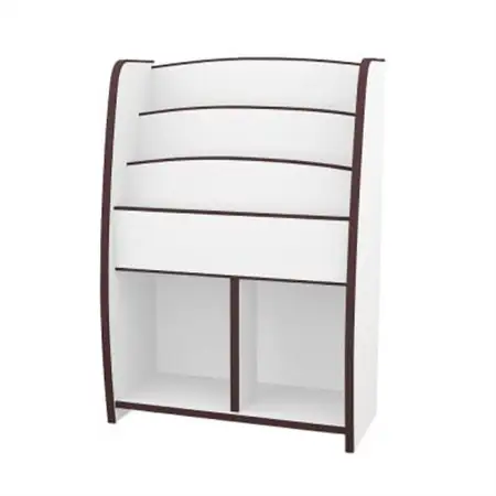 知育家具シリーズ　マガジンラック　63cm幅(ブラウン)　MRJ-63HD_雑貨・日用品  家具・インテリア _【1414529】