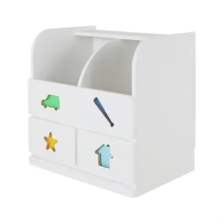 おかたづけしたくなる　おもちゃ箱(男の子用)　TSO-59MBW_雑貨・日用品  家具・インテリア _【1414636】