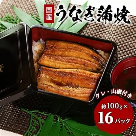 中遠加工場のうなぎ蒲焼　16食セット_鰻 うなぎ ギフト_【配送不可地域：離島】【1414750】