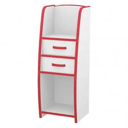 知育家具シリーズ　ランドセルラック　33cm幅(レッド)　KRJ-33HR_雑貨・日用品  家具・インテリア _【1415802】