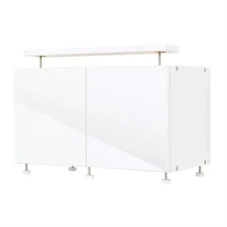 耐震上置　冷蔵庫上じしん作くん　ロータイプ(ホワイト)　IBJ-60LW_家具 地震対策 冷蔵庫転倒防止家具 耐震上置 送料無料 贈答 ギフト プレゼント 人気 おすすめ 収納 棚_【1416320】