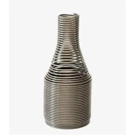 SPRING VASE (flower vase)スリム型　シルバー_雑貨   _【1417273】