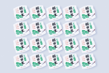 【令和7年産米】新潟県村上市岩船産棚田米 コシヒカリのパックごはん (150g×20個) AB4039
