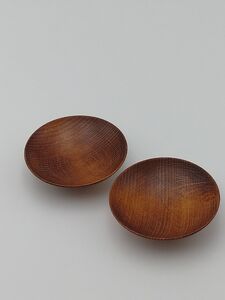 川連漆器 摺り漆盃2枚組 漆器 漆器 【(株)阿部健吉商店】[B5303]