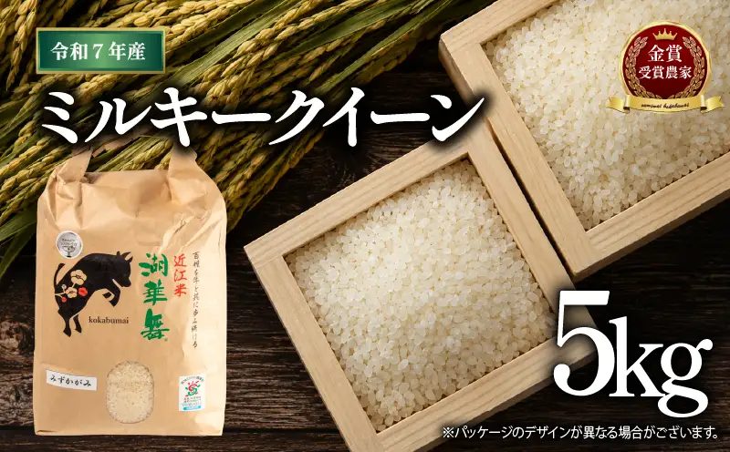 令和7年産 米 5kg ミルキークイーン 白米 【KK018】 お米