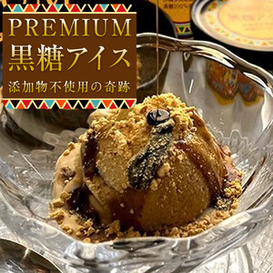 【ふるさと納税】お菓子 アイスクリーム 1種類・PREMIUM黒糖アイス 6個 ( 1種 × 6個 ) | 沖縄 アイス ジェラート 人気