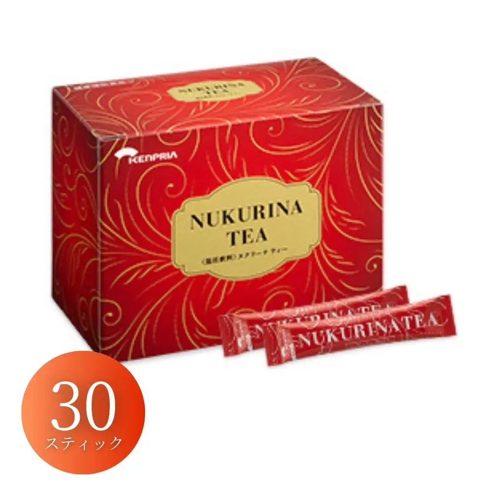 ヌクリーナティー(計90g・3g×30スティック)飲料 紅茶 紅茶風味 ホットティー ティータイム 温活 冷え性 健康補助食品【103100200】【ケンプリア】