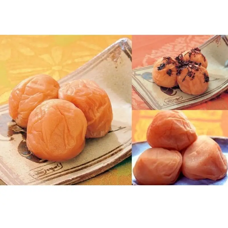 紀州南高梅 梅干3種食べ比べセット計1.05kｇ（幸梅漬350g・しそかつお梅350g・白干梅350g）  / 田辺市 紀州南高梅 南高梅 梅干し 梅干 梅 うめ 肉厚 お米 おにぎり 焼酎 梅酒 健康  しそ かつお はちみつ 白干し【ikm019】
