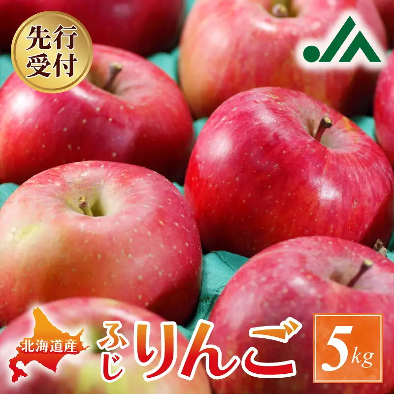【先行受付：2026年11月下旬以降発送分】りんご (ふじ)  5kg_Y010-0659