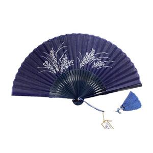 徳島伝統工芸 阿波藍染 扇子【なでしこ】
