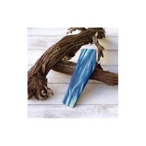 本革 藍染め 絞り オリガミペンケース