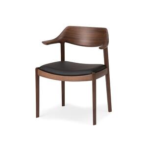 旭川家具 カンディハウス　WING LUX サイドチェアー H ウォルナットCW／RK-BL_02186